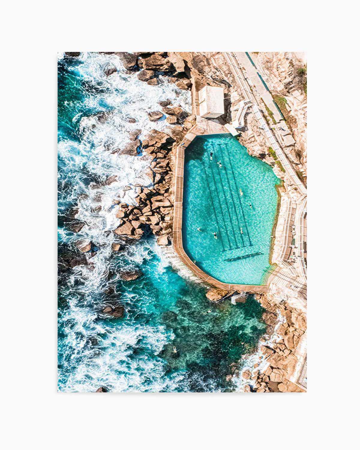 Bronte Pool | From the Skies Art Print