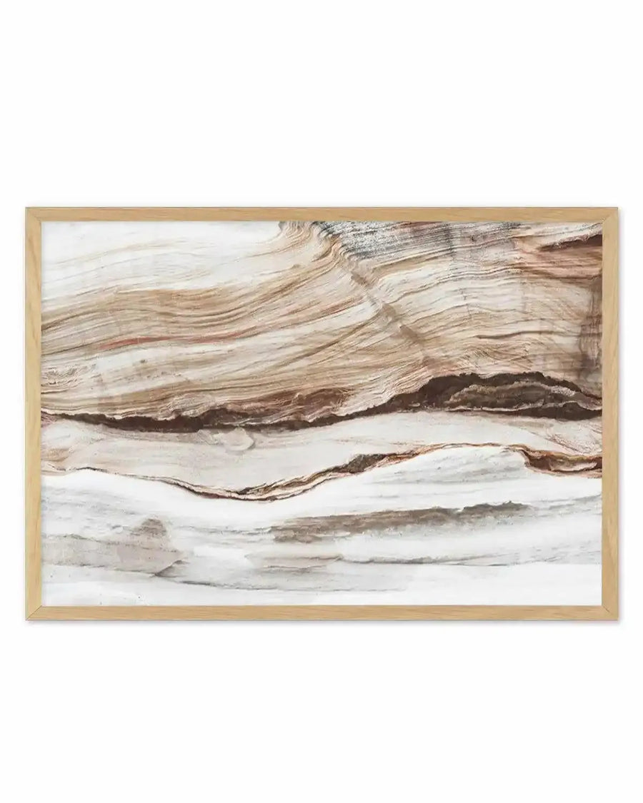 Bronte Rocks | LS Art Print from Olive et Oriel where you can shop wallpaper and artworks online