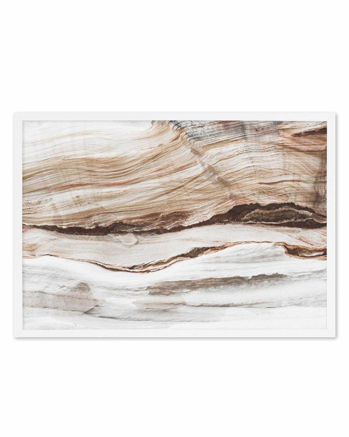 Bronte Rocks | LS Art Print