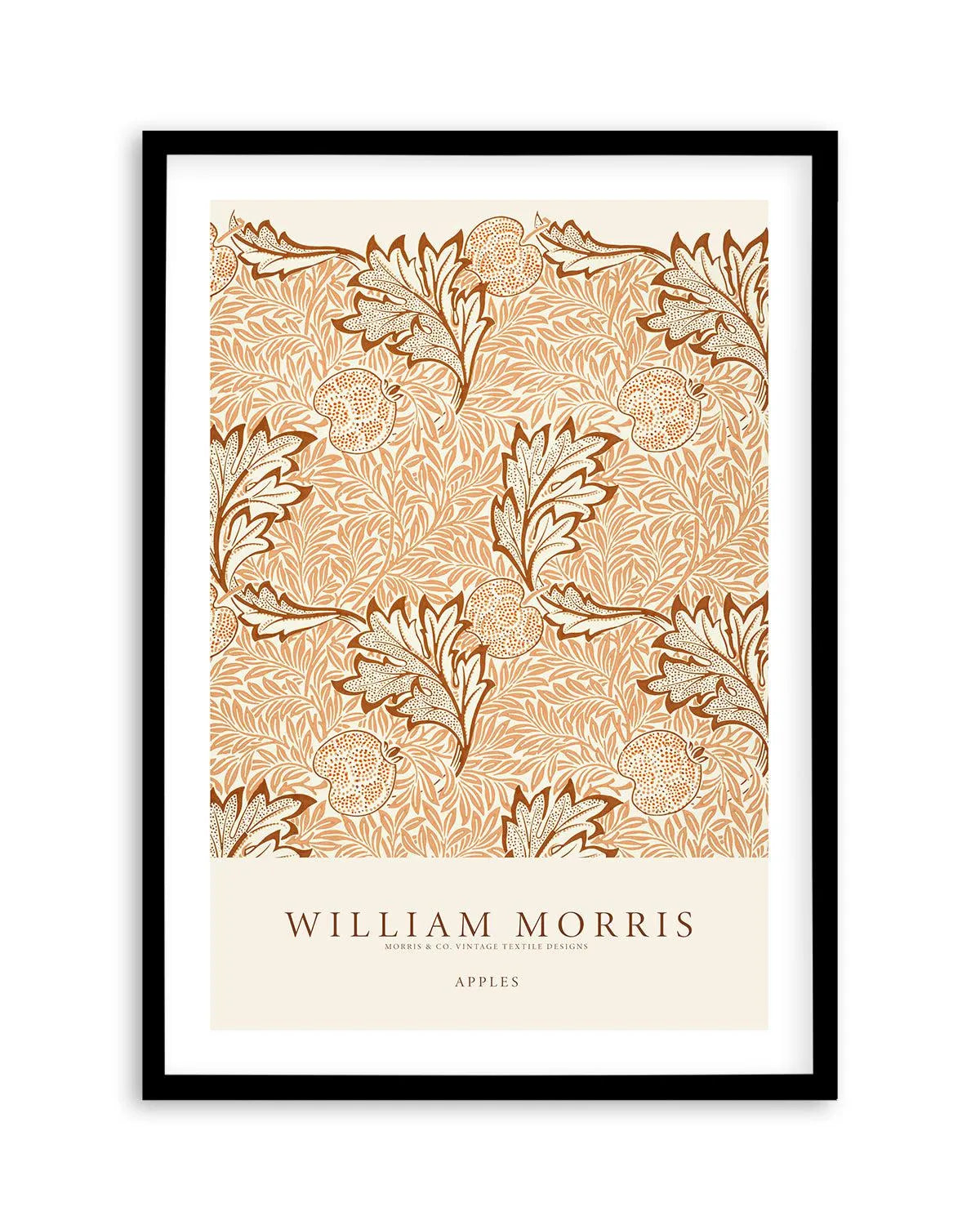 Bronzed Apples by William Morris Art Print from Olive et Oriel where you can shop wallpaper and artworks online