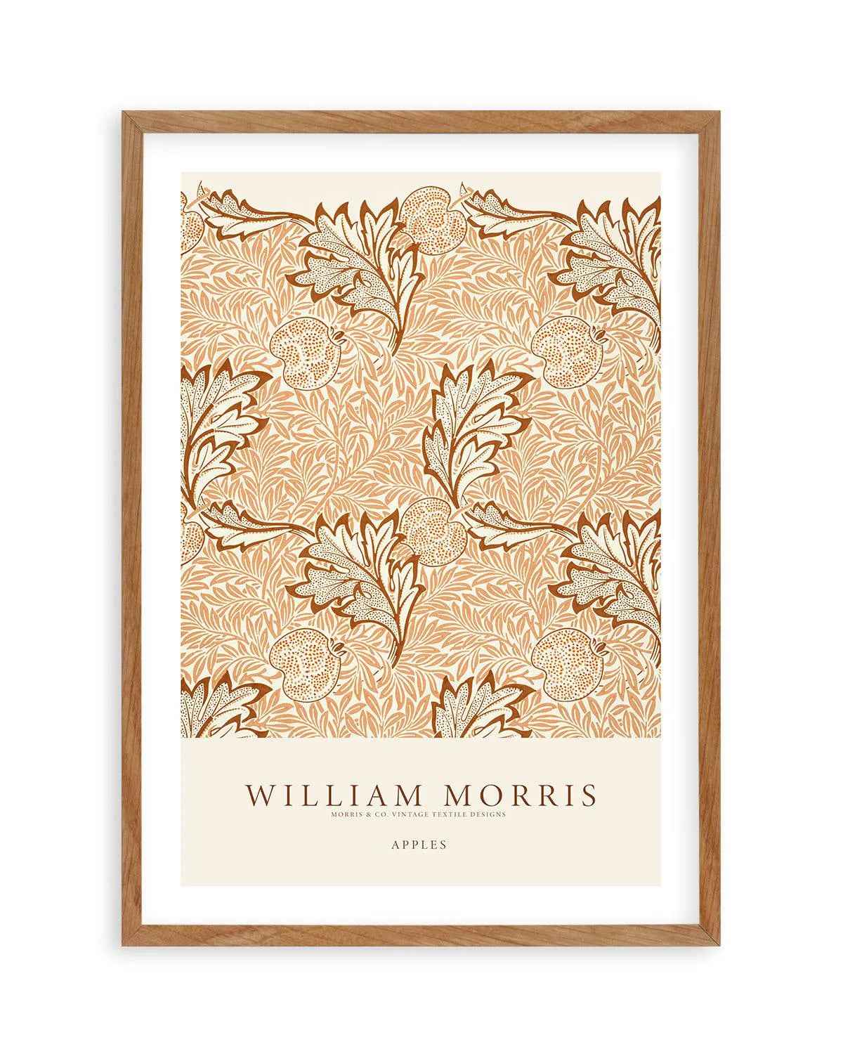 Bronzed Apples by William Morris Art Print from Olive et Oriel where you can shop wallpaper and artworks online