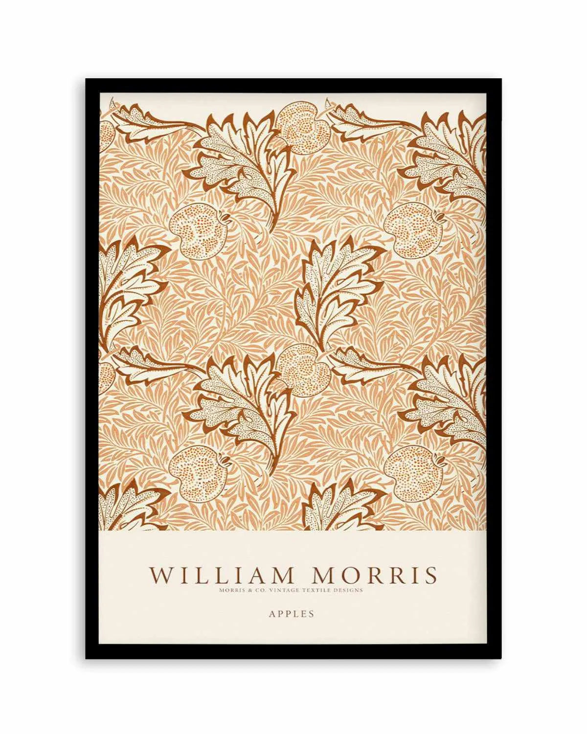 Bronzed Apples by William Morris Art Print from Olive et Oriel where you can shop wallpaper and artworks online