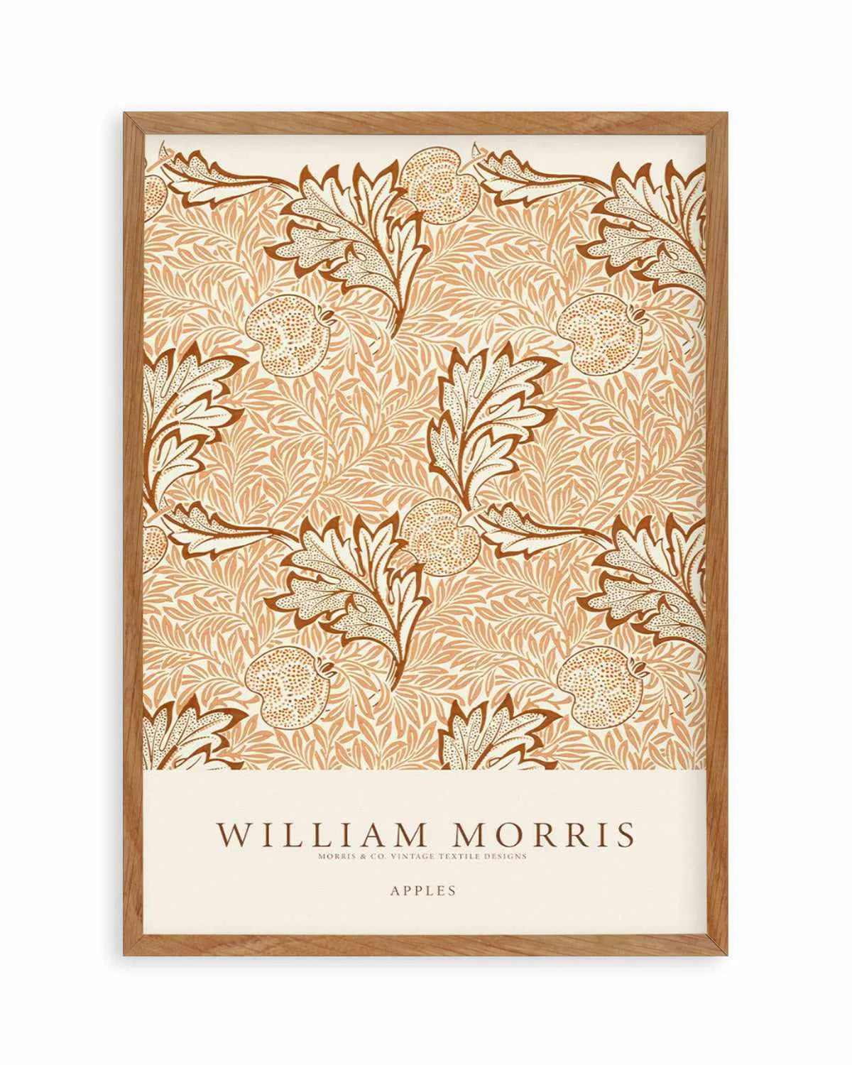 Bronzed Apples by William Morris Art Print from Olive et Oriel where you can shop wallpaper and artworks online
