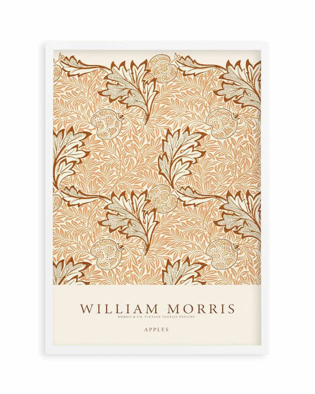 Bronzed Apples by William Morris Art Print from Olive et Oriel where you can shop wallpaper and artworks online