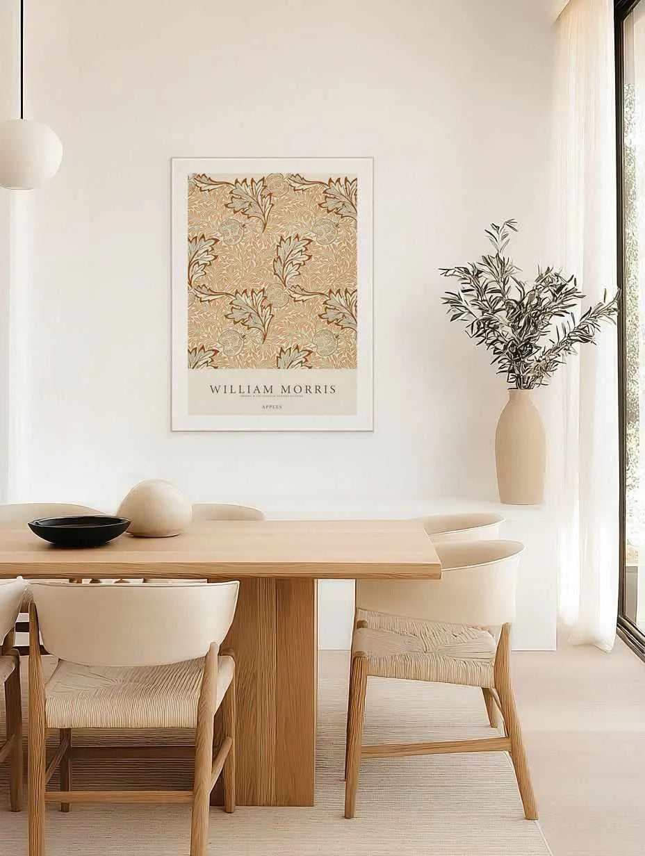 Bronzed Apples by William Morris Art Print from Olive et Oriel where you can shop wallpaper and artworks online