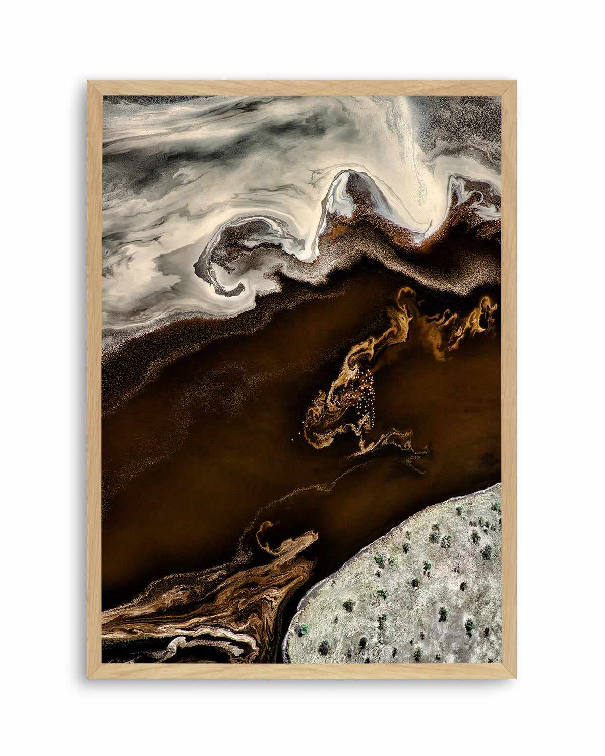 Bronzed Earth I by Phillip Chang Art Print