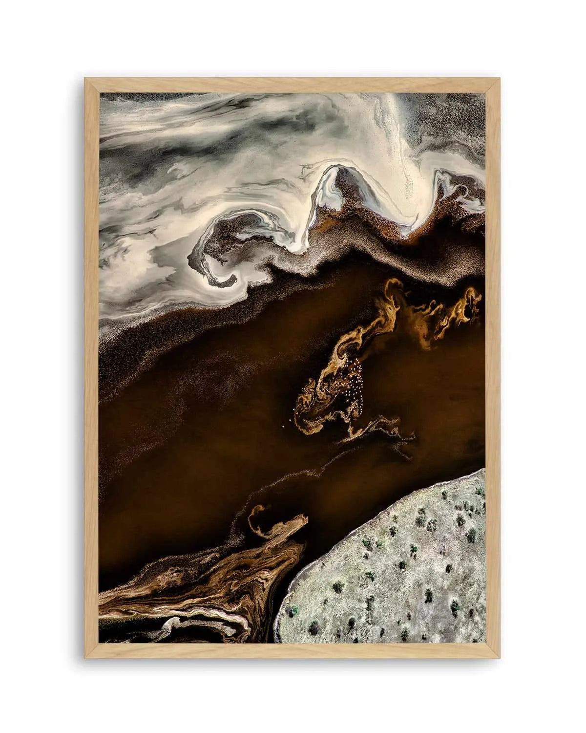 Bronzed Earth I by Phillip Chang Art Print from Olive et Oriel where you can shop wallpaper and artworks online
