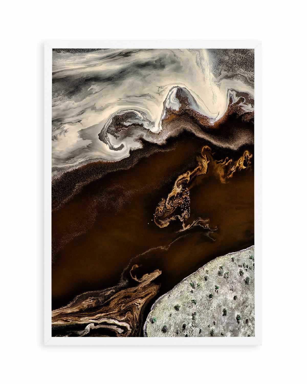 Bronzed Earth I by Phillip Chang Art Print