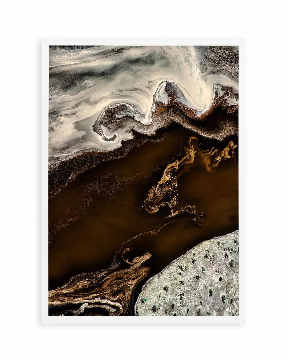 Bronzed Earth I by Phillip Chang Art Print from Olive et Oriel where you can shop wallpaper and artworks online