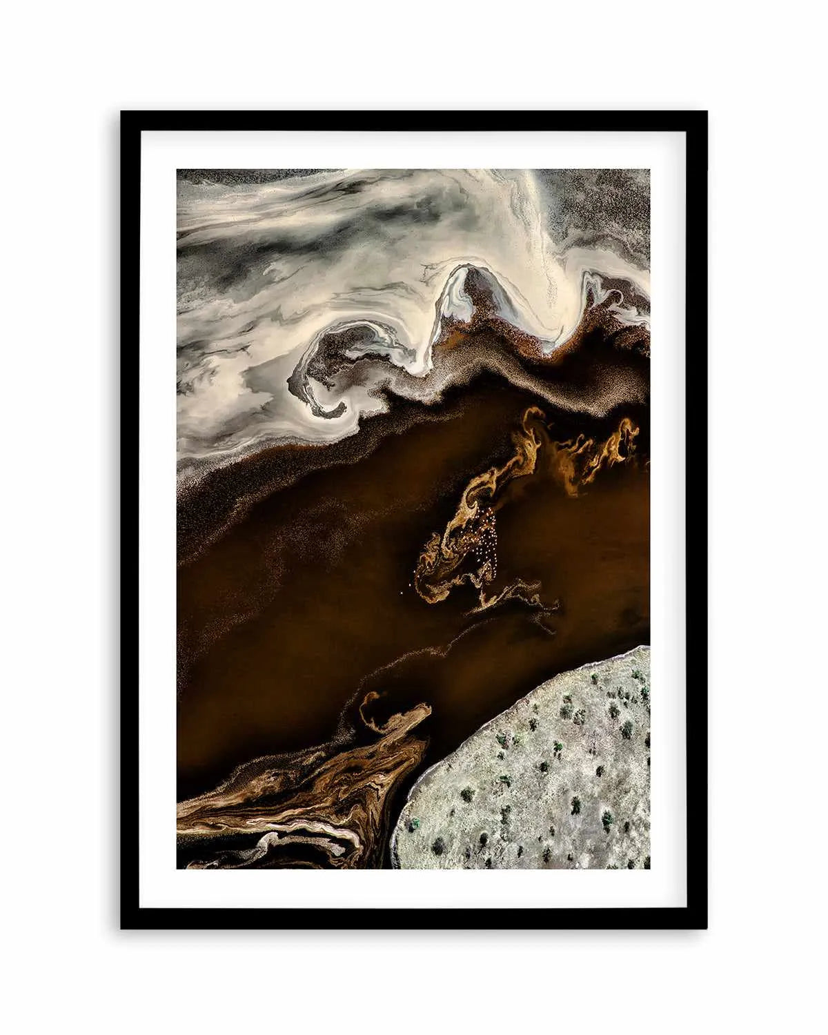 Bronzed Earth I by Phillip Chang Art Print from Olive et Oriel where you can shop wallpaper and artworks online