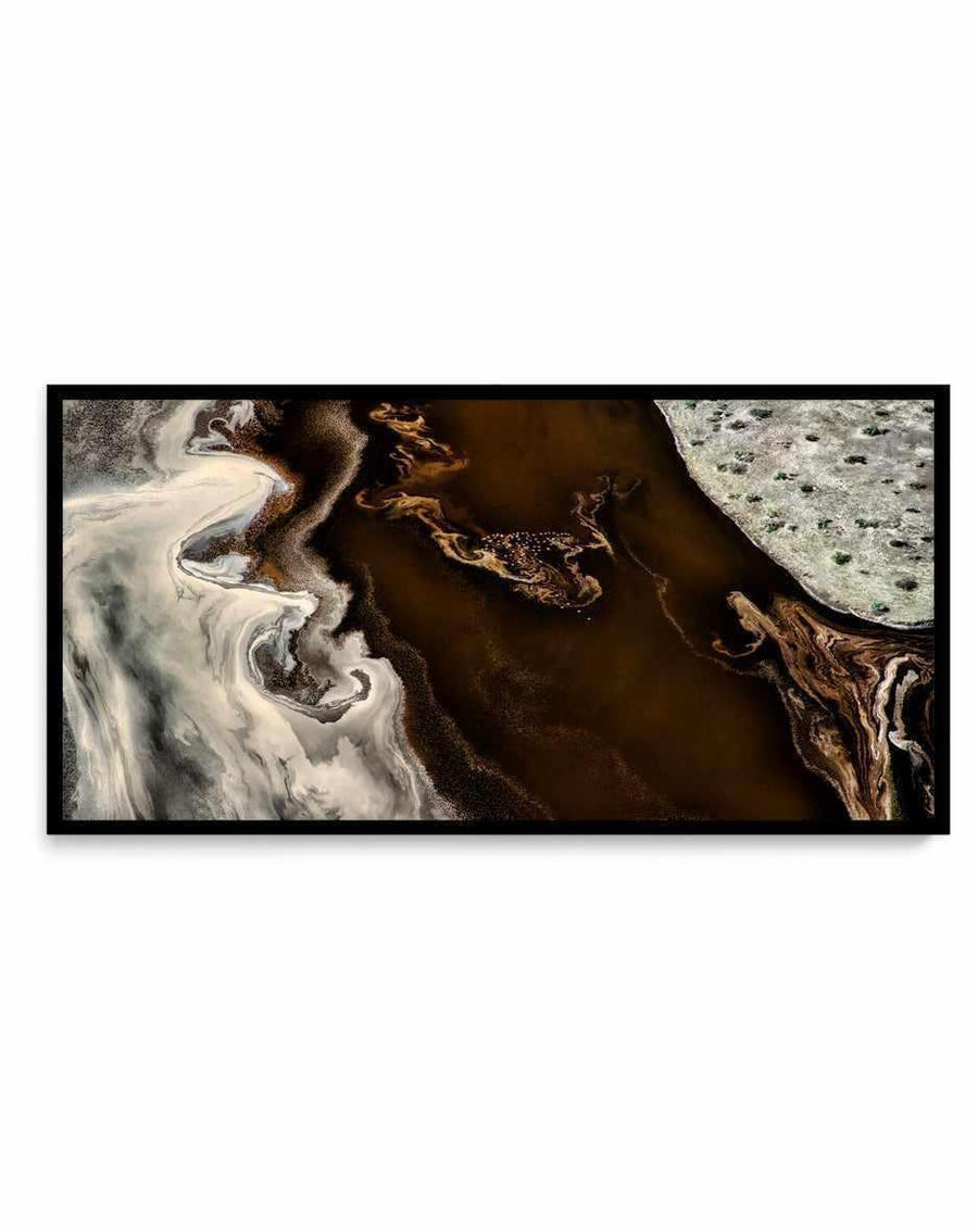 Bronzed Earth I by Phillip Chang | Panoramic Art Print from Olive et Oriel where you can shop wallpaper and artworks online