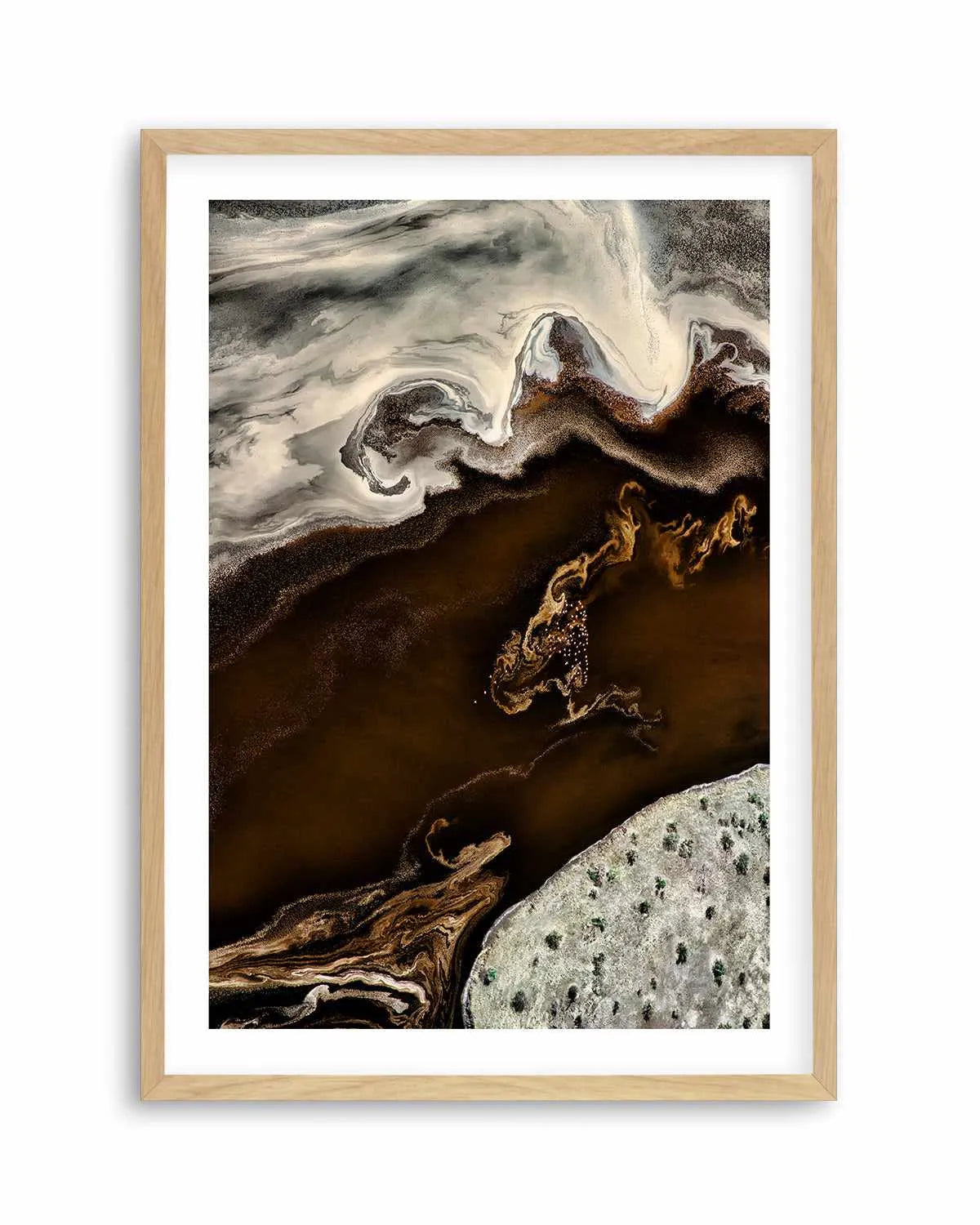 Bronzed Earth I by Phillip Chang Art Print from Olive et Oriel where you can shop wallpaper and artworks online