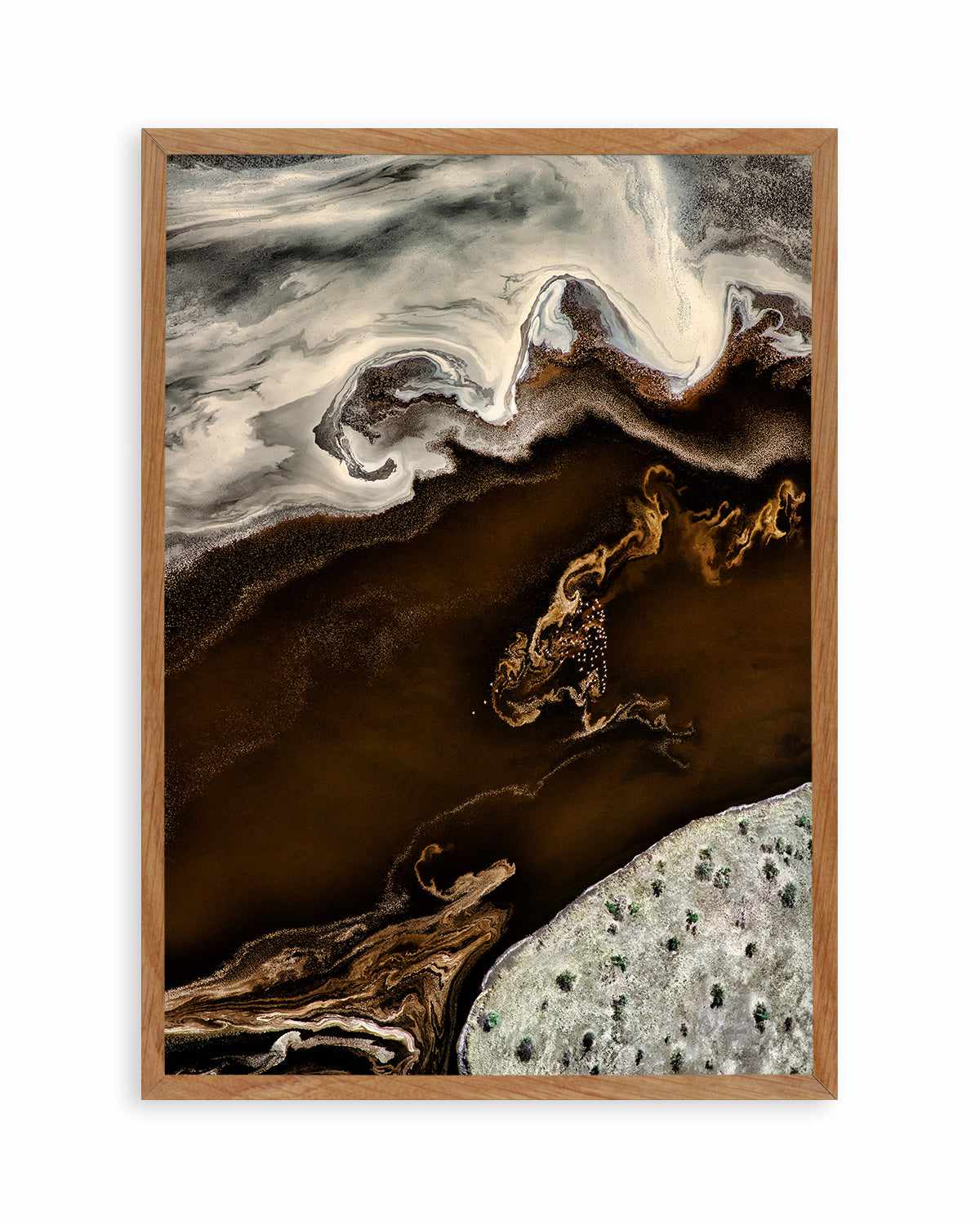 Bronzed Earth I by Phillip Chang Art Print