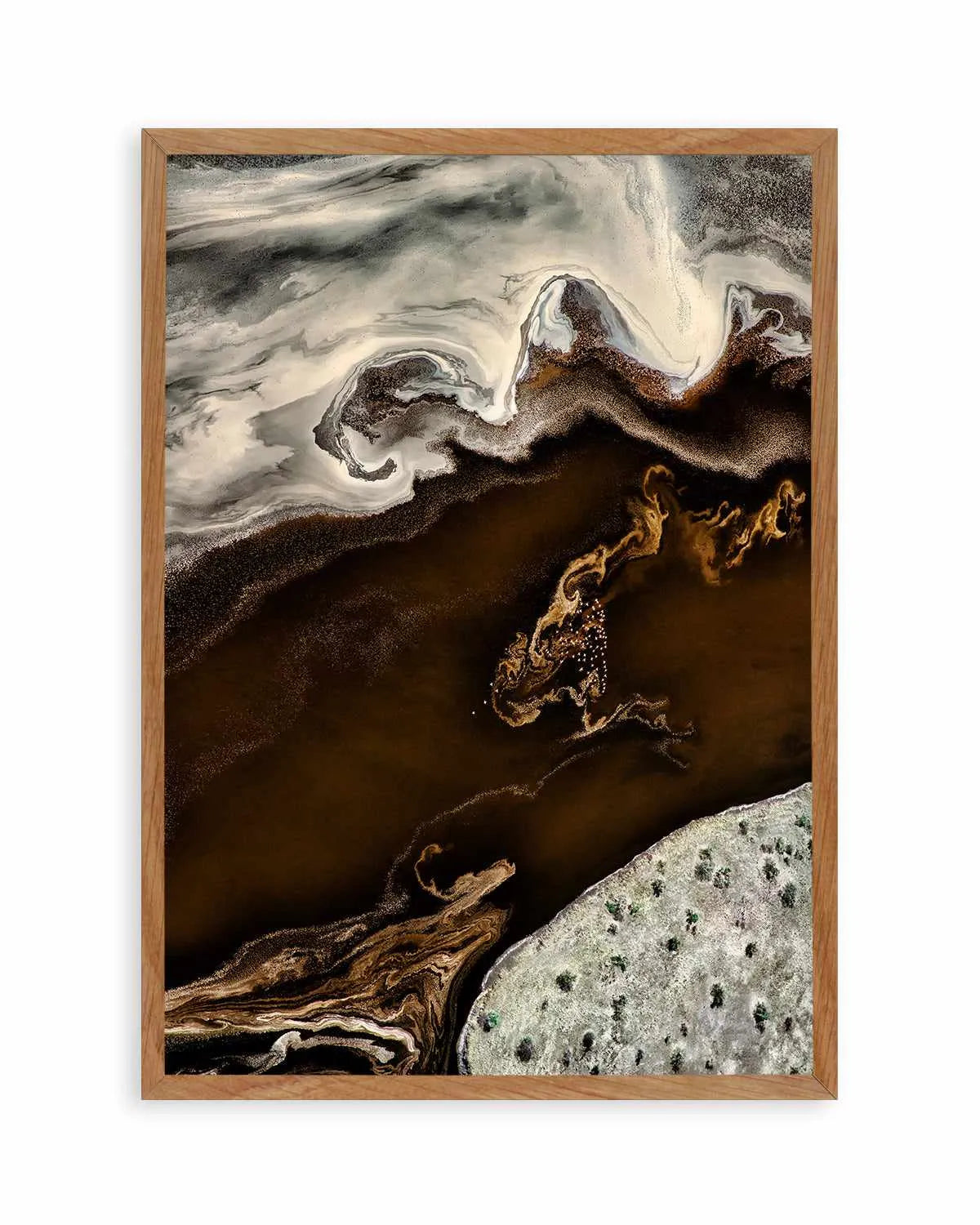 Bronzed Earth I by Phillip Chang Art Print from Olive et Oriel where you can shop wallpaper and artworks online