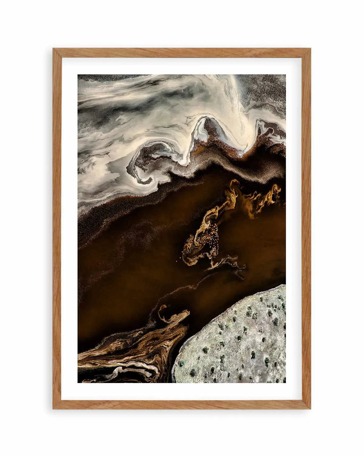Bronzed Earth I by Phillip Chang Art Print from Olive et Oriel where you can shop wallpaper and artworks online