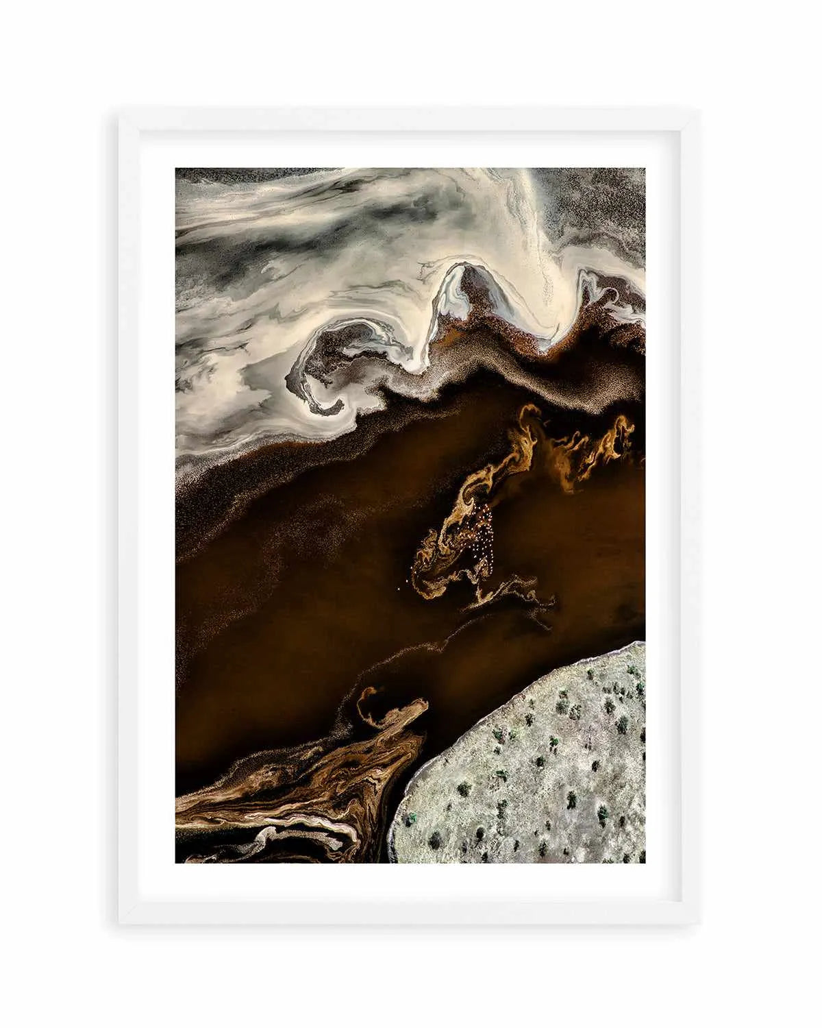 Bronzed Earth I by Phillip Chang Art Print from Olive et Oriel where you can shop wallpaper and artworks online