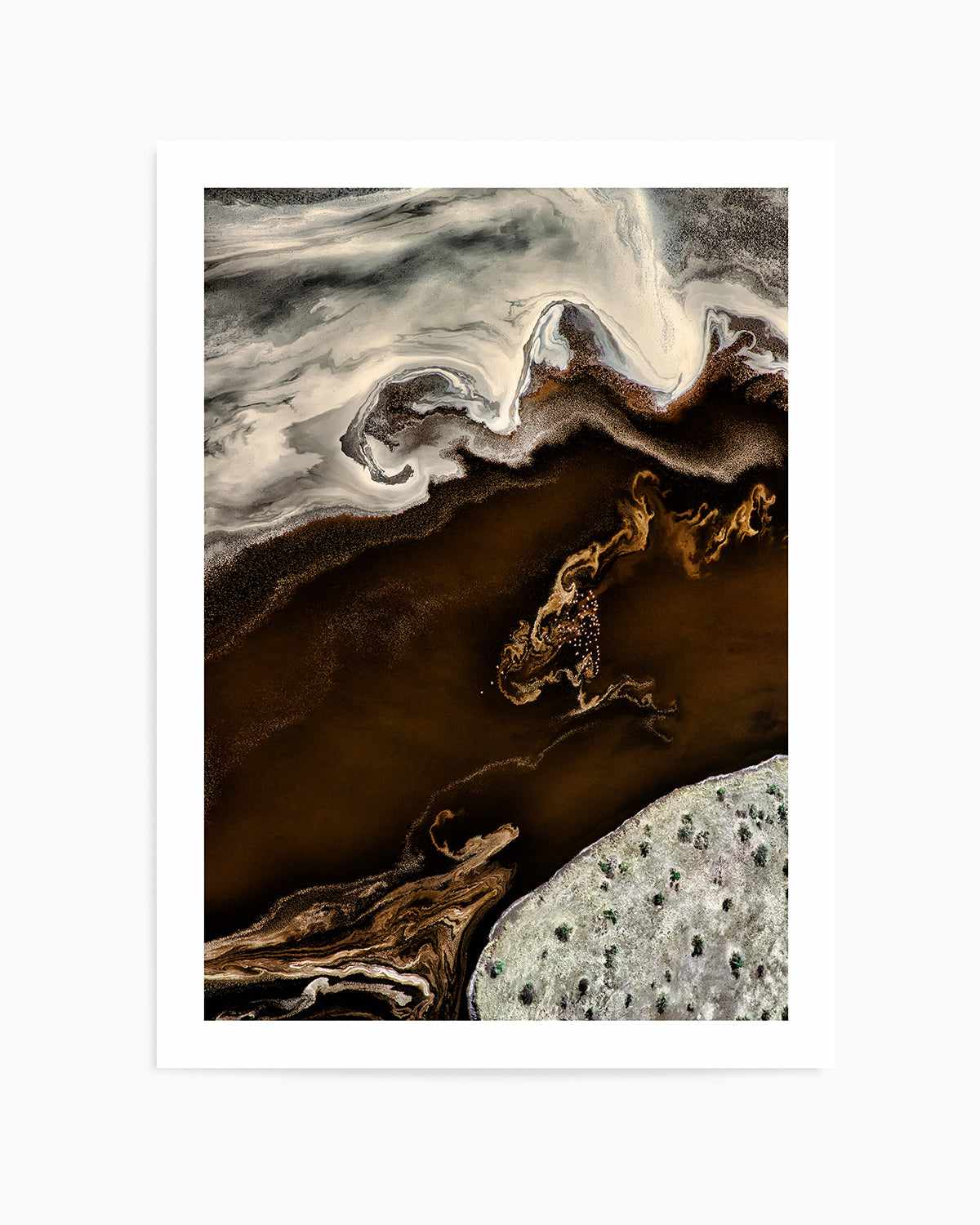 Bronzed Earth I by Phillip Chang Art Print