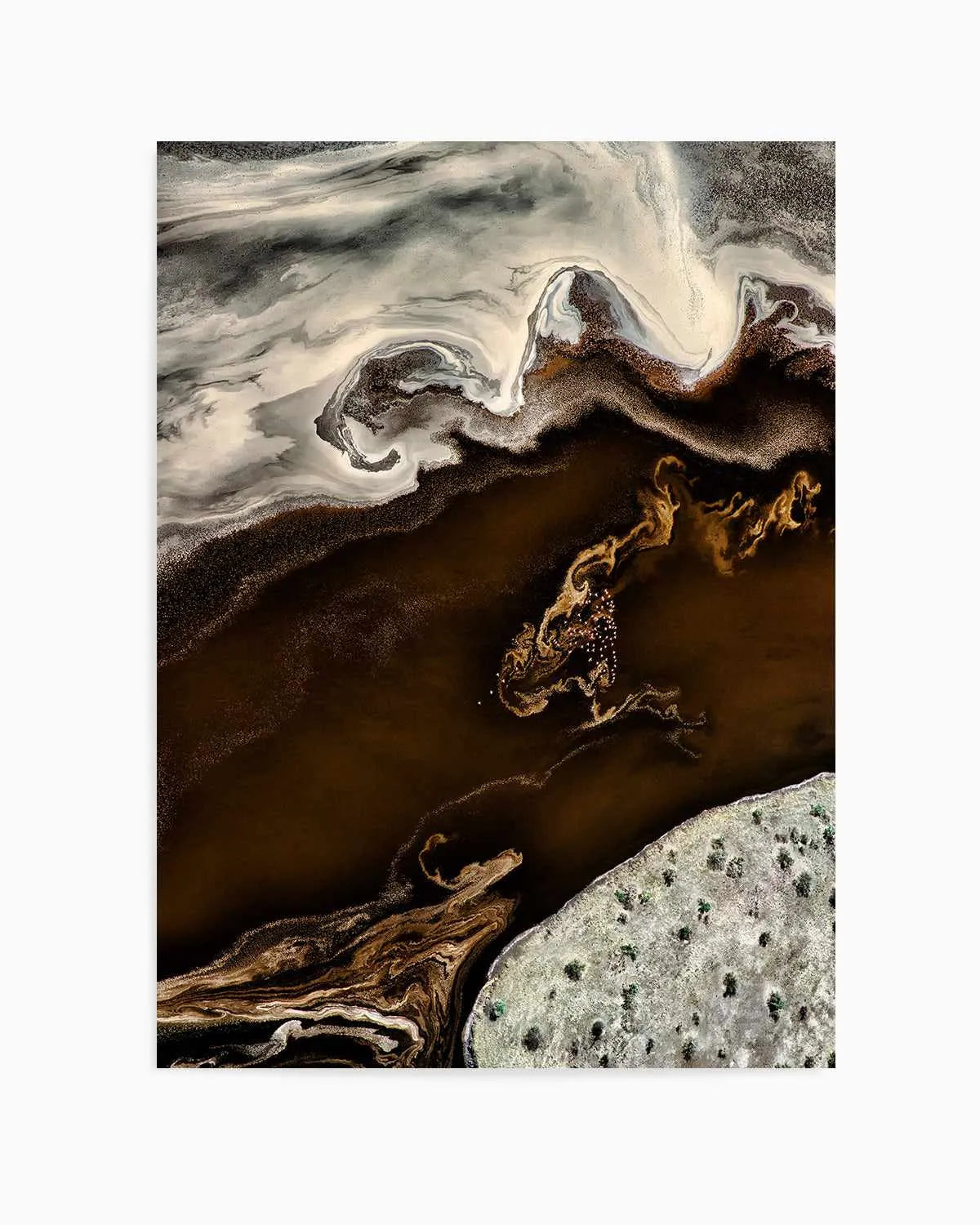 Bronzed Earth I by Phillip Chang Art Print from Olive et Oriel where you can shop wallpaper and artworks online