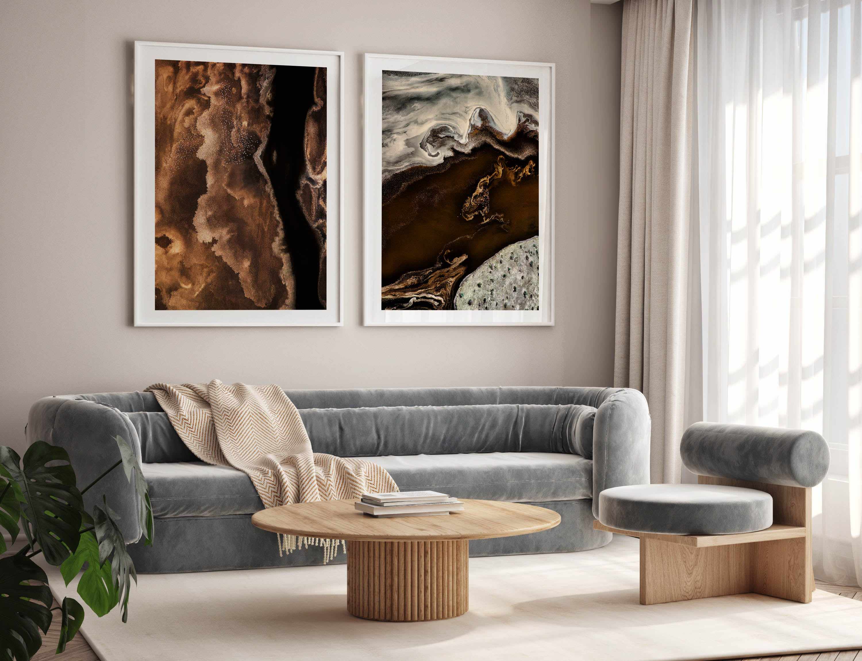 Bronzed Earth I by Phillip Chang Art Print