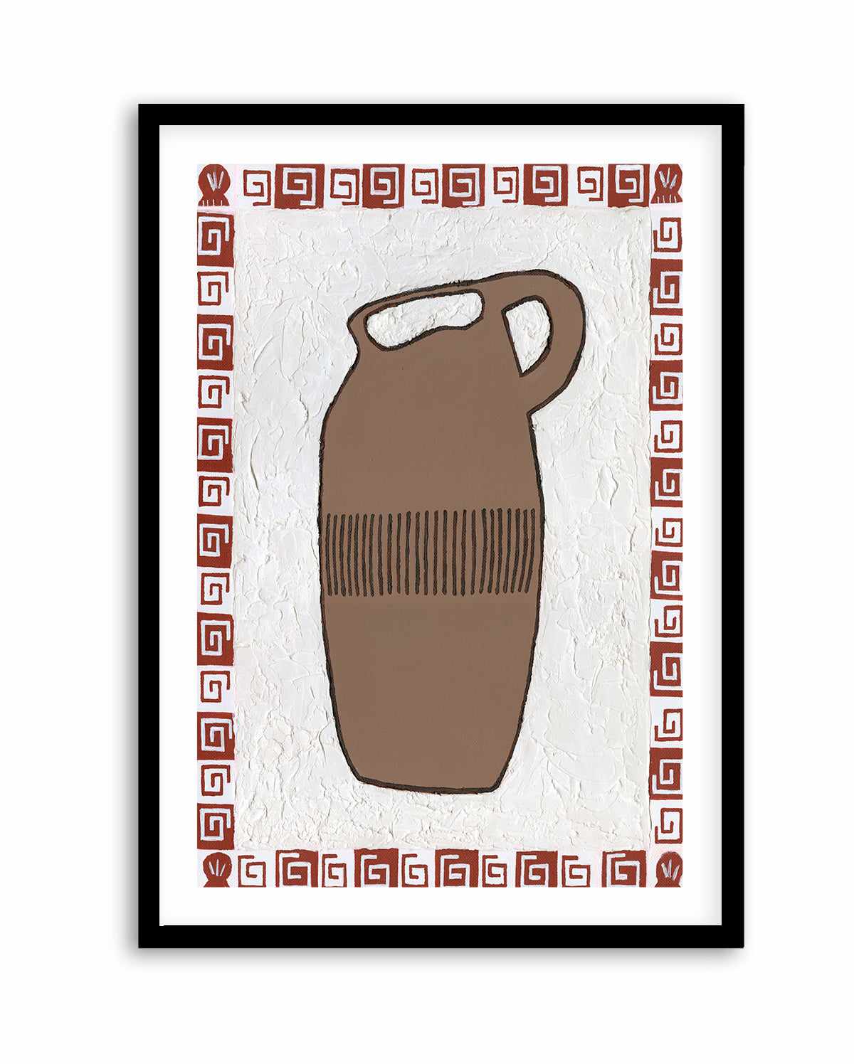 Brown Vase by Britney Turner | Art Print