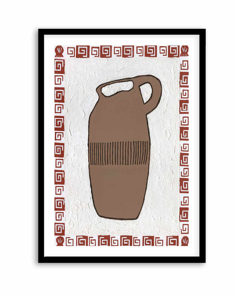 Brown Vase by Britney Turner | Art Print