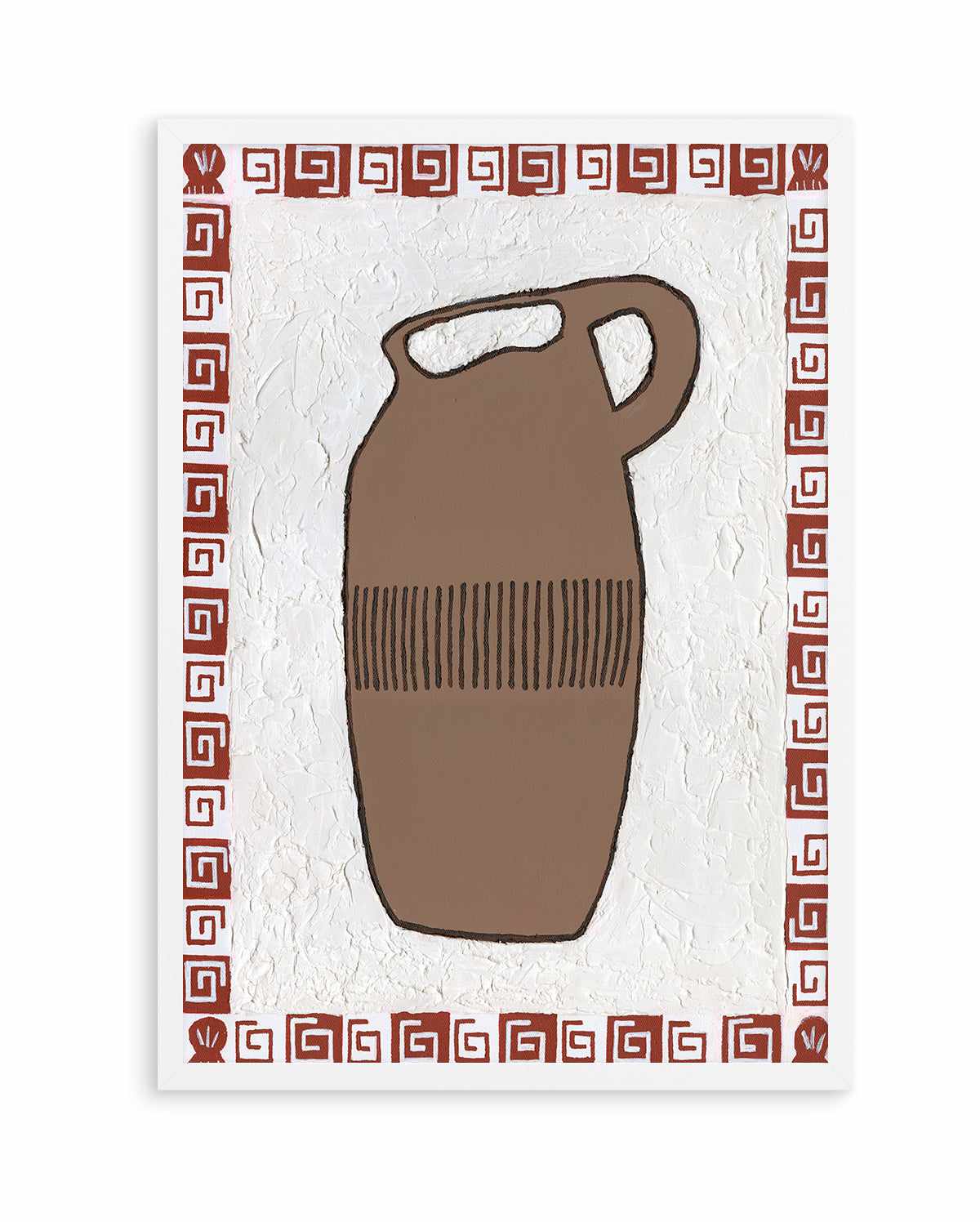 Brown Vase by Britney Turner | Art Print