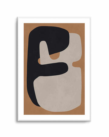 Brown and Black 1 | Art Print from Olive et Oriel where you can shop wallpaper and artworks online