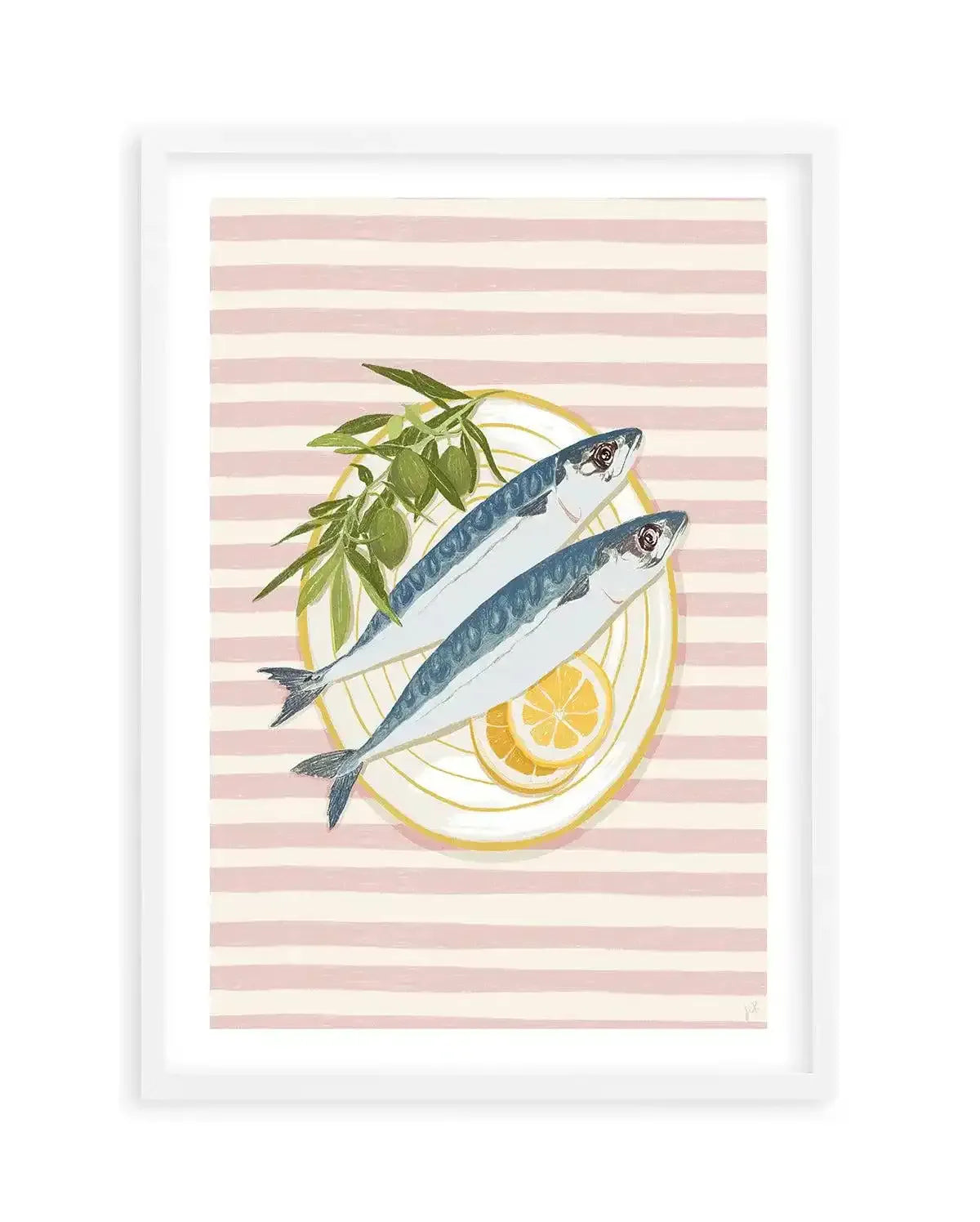 Brunch in Positano by Jenny Liz Rome Art Print-PRINT-Olive et Oriel-Jenny Liz Rome-A5 | 5.8" x 8.3" | 14.8 x 21cm-White-With White Border-Buy-Australian-Art-Prints-Online-with-Olive-et-Oriel-Your-Artwork-Specialists-Austrailia-Decorate-With-Coastal-Photo-Wall-Art-Prints-From-Our-Beach-House-Artwork-Collection-Fine-Poster-and-Framed-Artwork