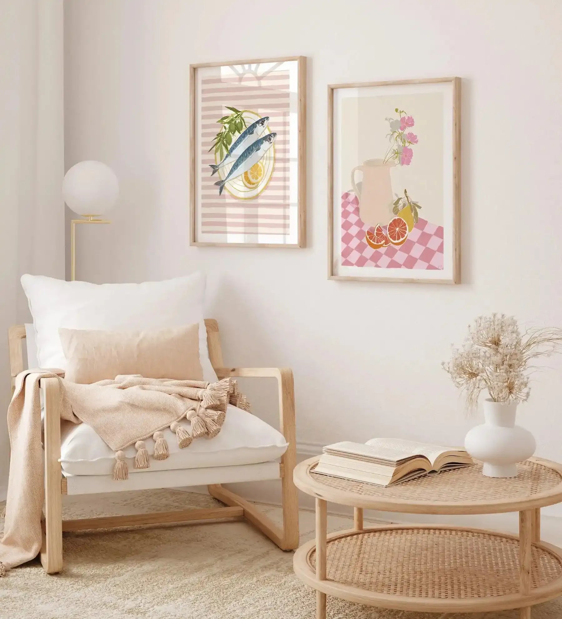 Pimms Jug by Jenny Liz Rome Art Print-PRINT-Olive et Oriel-Jenny Liz Rome-Buy-Australian-Art-Prints-Online-with-Olive-et-Oriel-Your-Artwork-Specialists-Austrailia-Decorate-With-Coastal-Photo-Wall-Art-Prints-From-Our-Beach-House-Artwork-Collection-Fine-Poster-and-Framed-Artwork