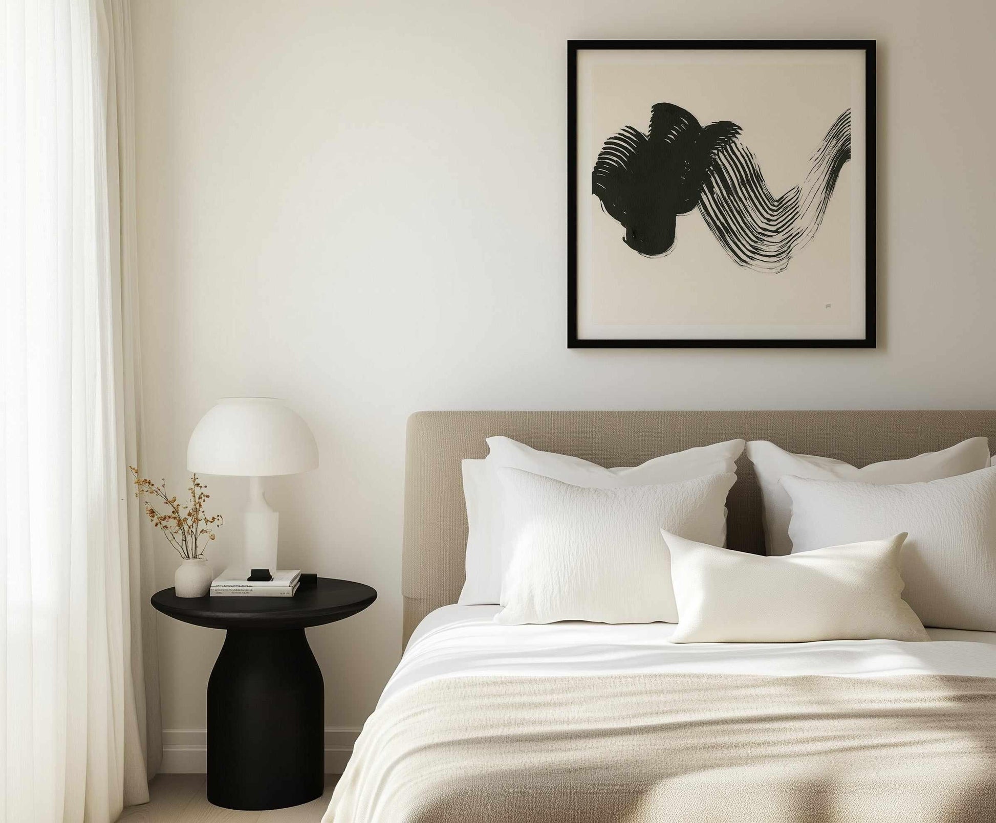 Brushed II | Art Print from Olive et Oriel where you can shop wallpaper and artworks online