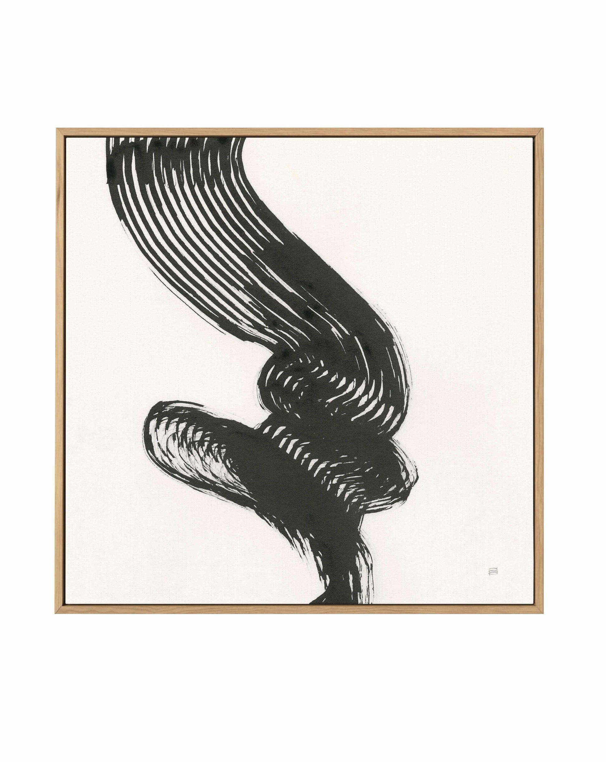 Brushed III | Framed Canvas Art Print from Olive et Oriel where you can shop wallpaper and artworks online