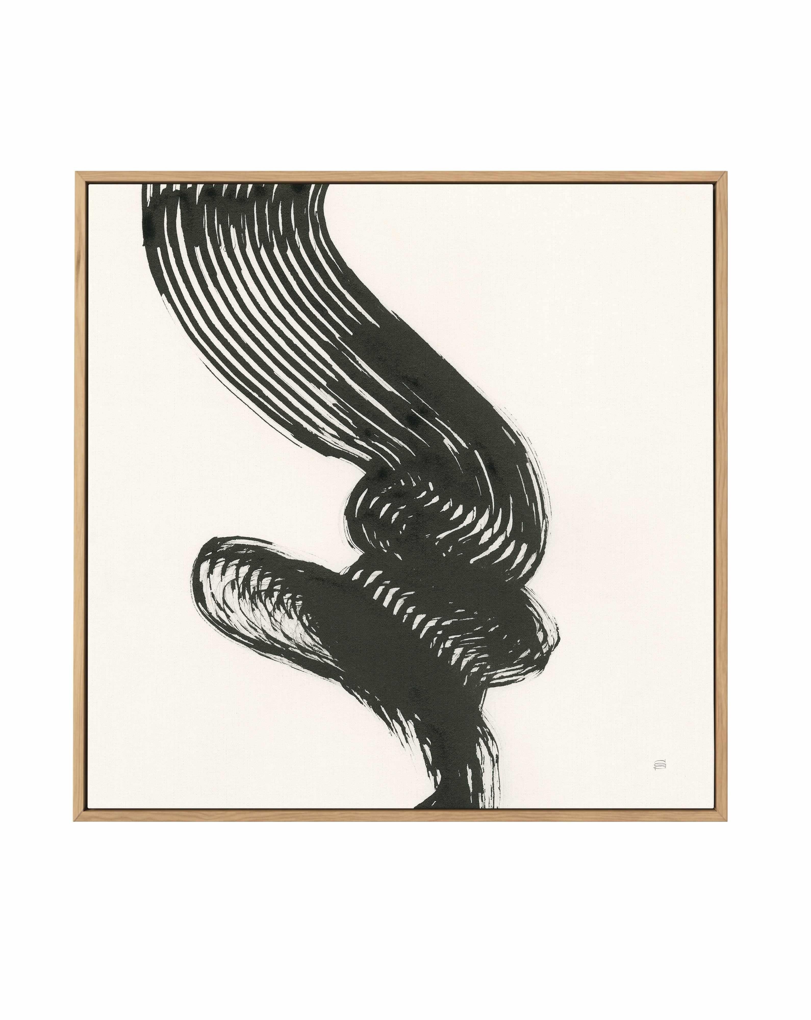 Brushed III | Framed Canvas Art Print from Olive et Oriel where you can shop wallpaper and artworks online