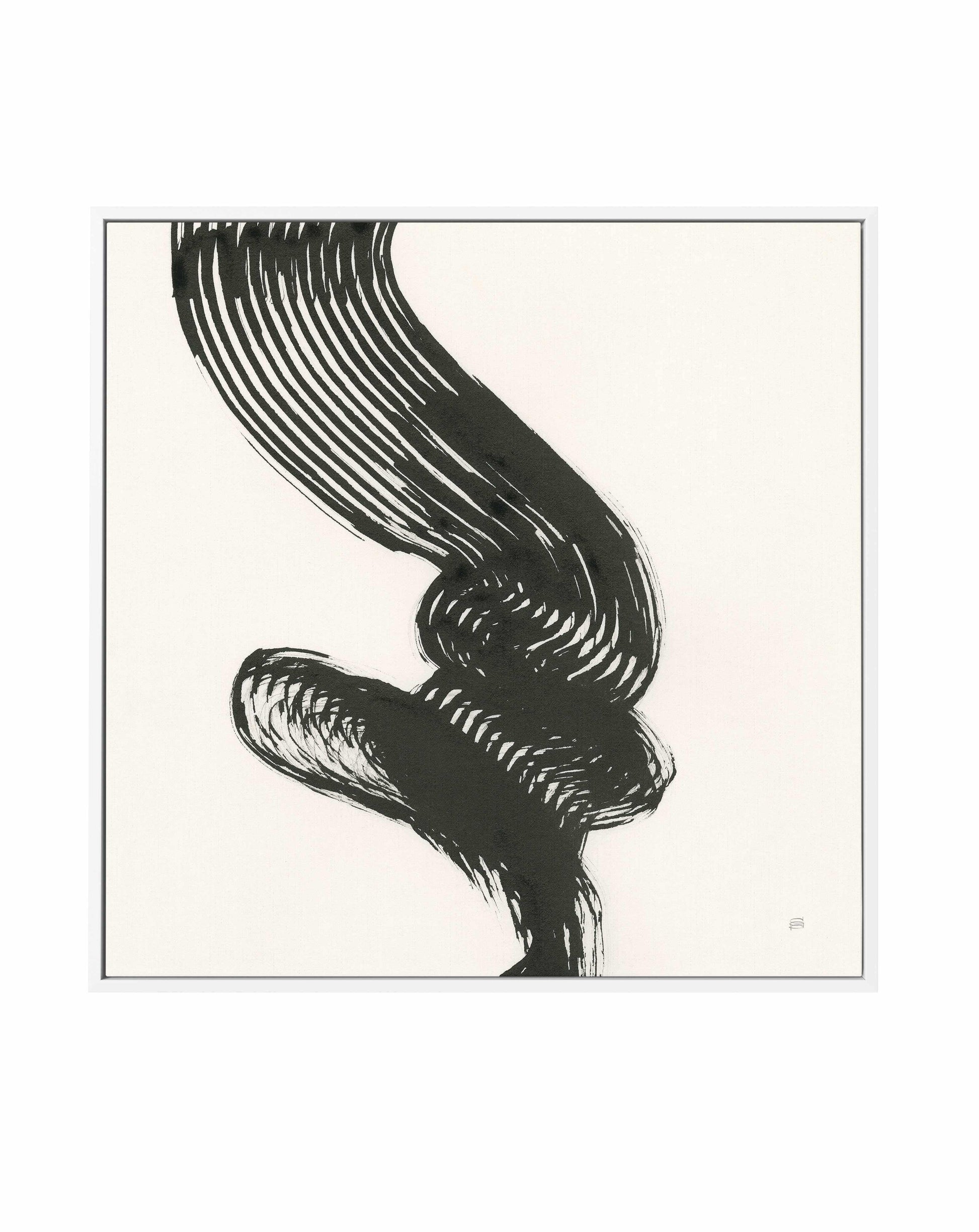 Brushed III | Framed Canvas Art Print from Olive et Oriel where you can shop wallpaper and artworks online