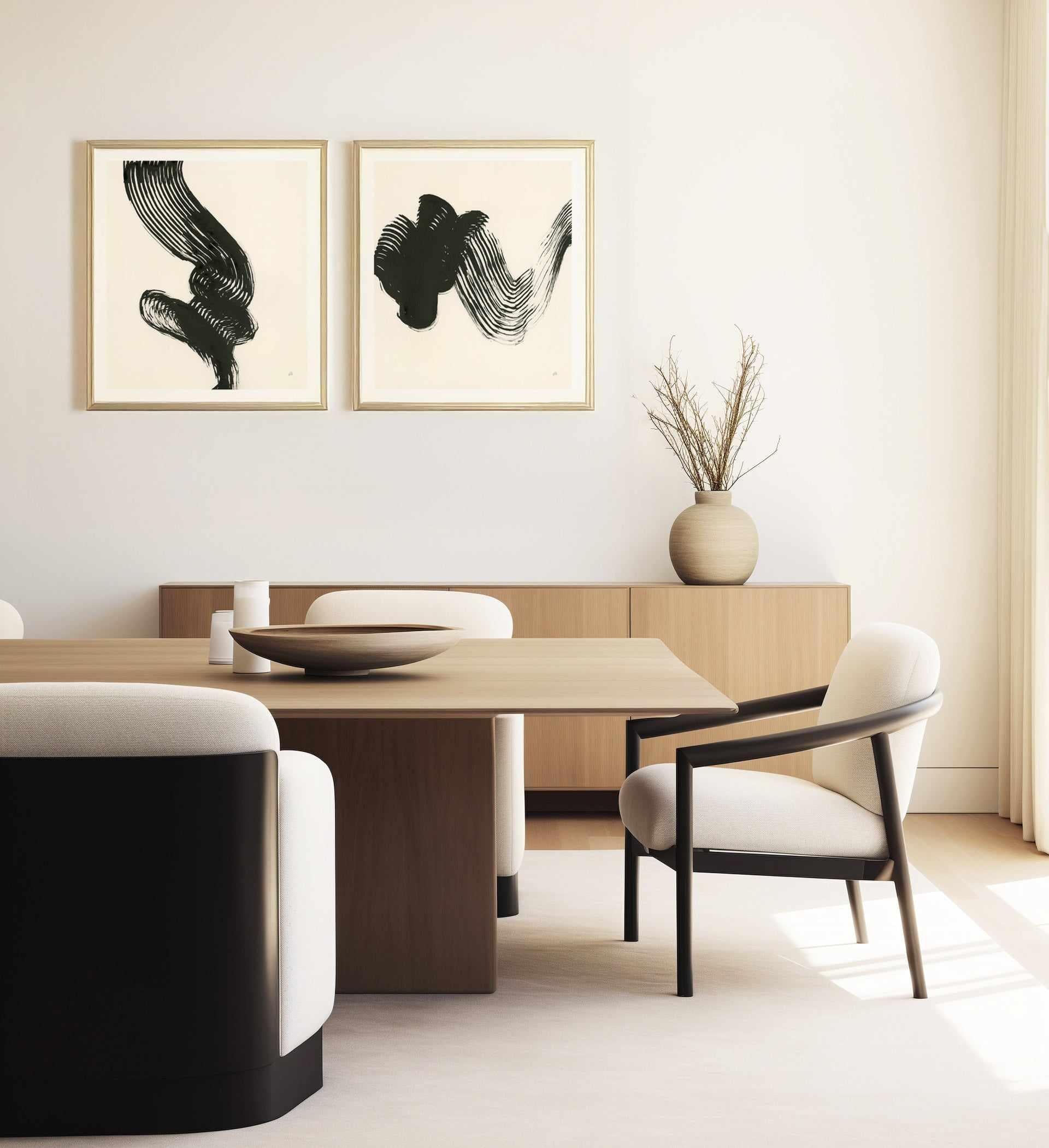 Brushed III | Art Print from Olive et Oriel where you can shop wallpaper and artworks online