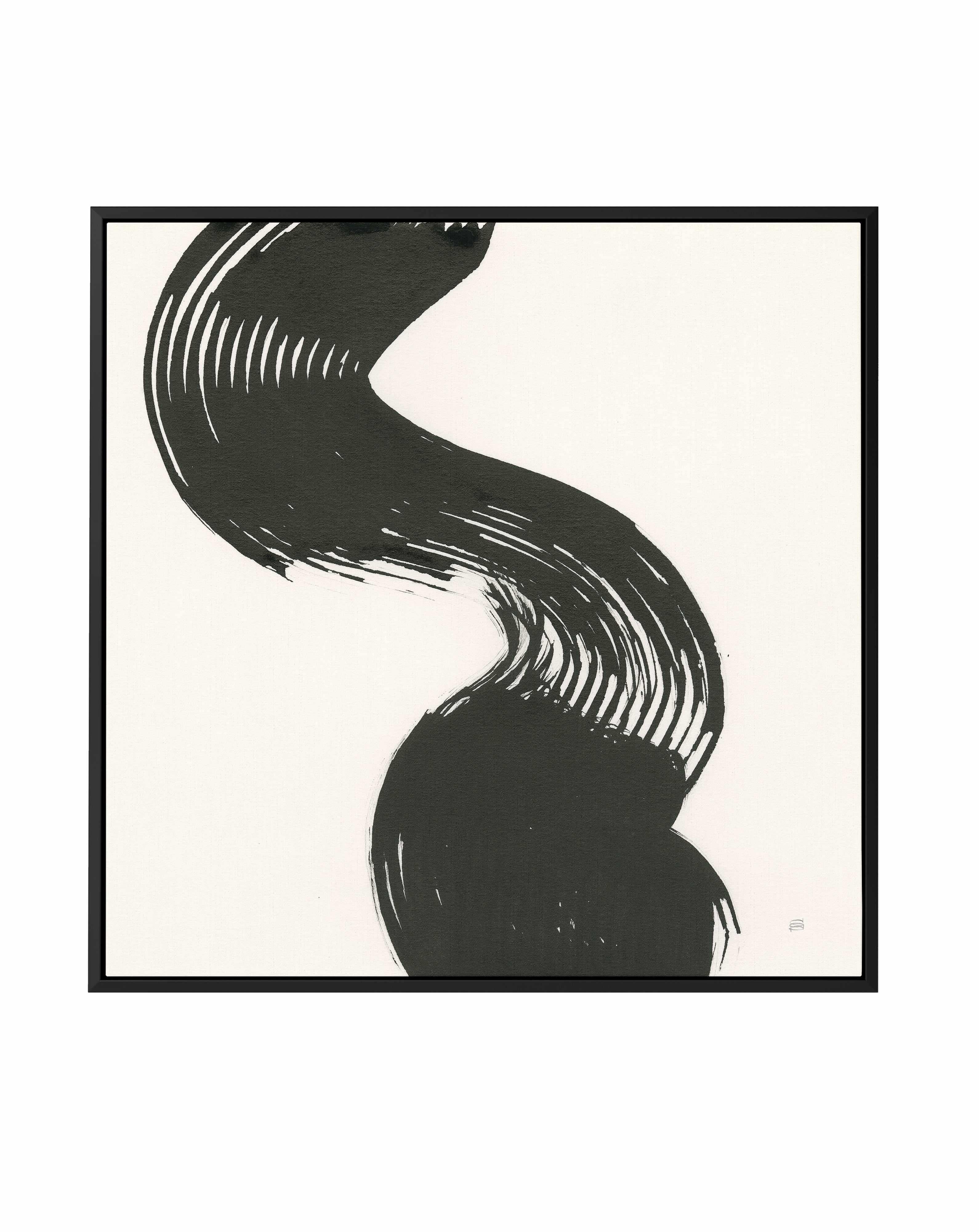 Brushed IV | Framed Canvas Art Print from Olive et Oriel where you can shop wallpaper and artworks online