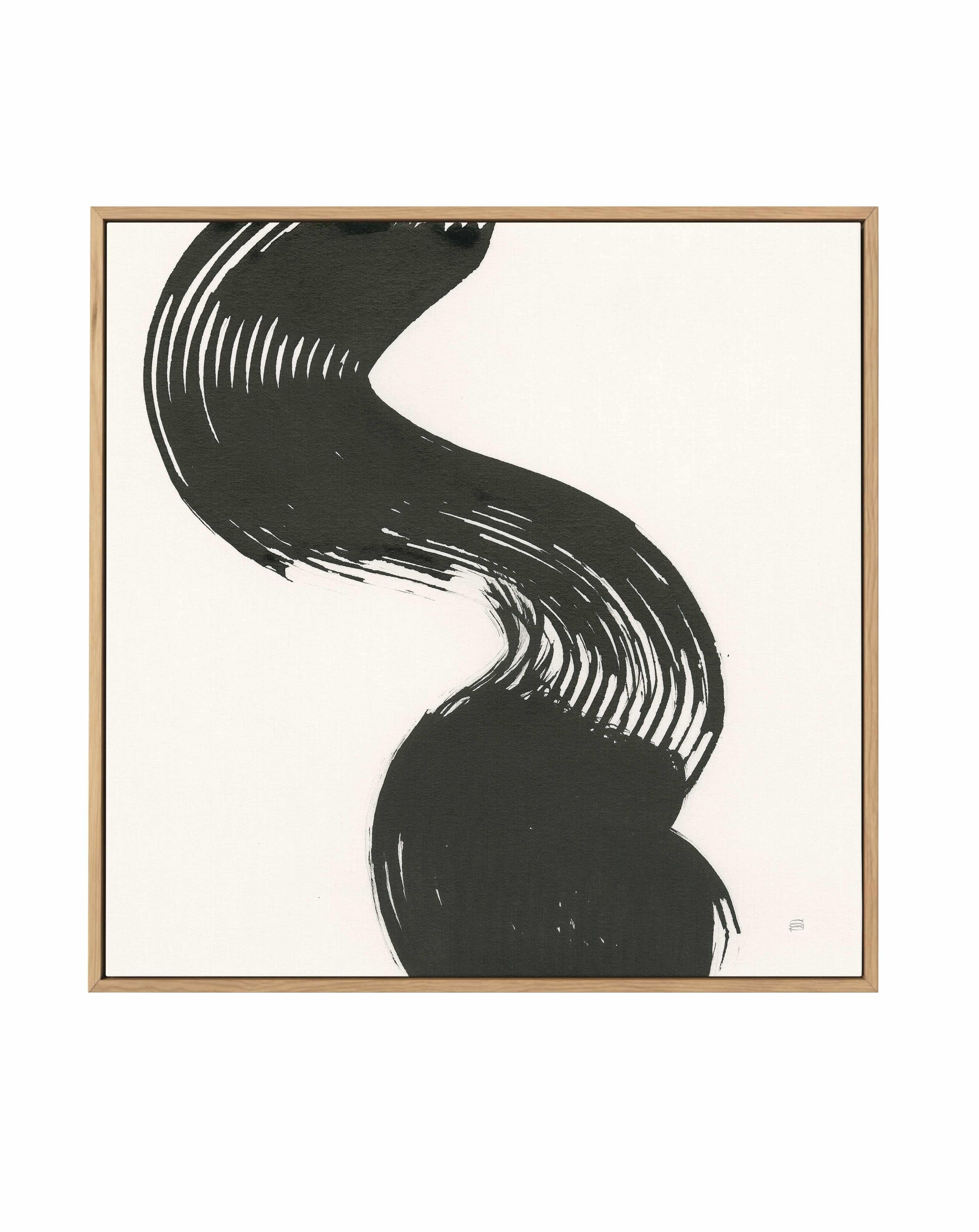 Brushed IV | Framed Canvas Art Print from Olive et Oriel where you can shop wallpaper and artworks online