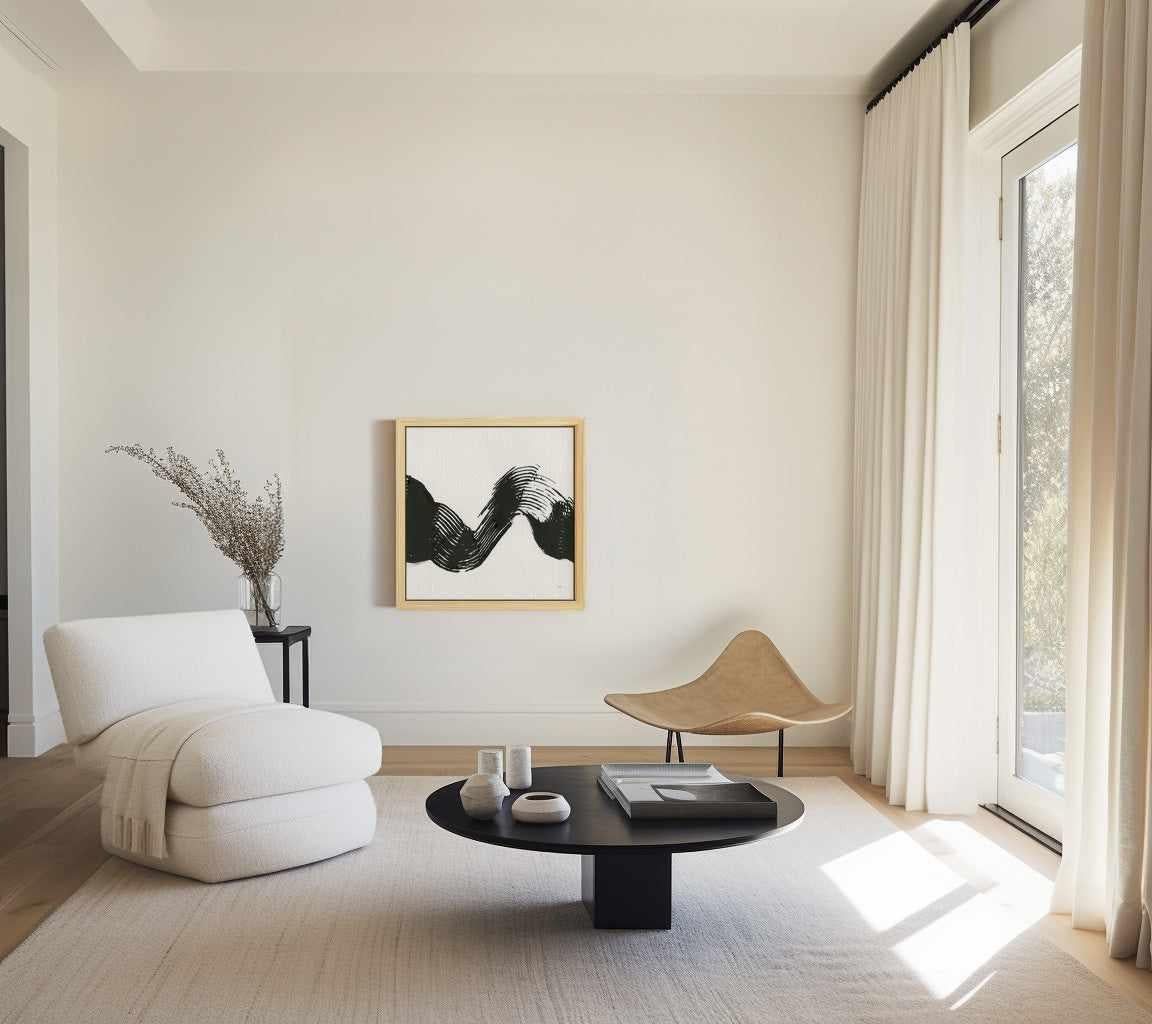 Brushed VI | Framed Canvas Art Print from Olive et Oriel where you can shop wallpaper and artworks online