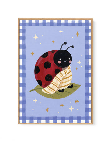 Bug in a Rug | Framed Canvas Wall Art
