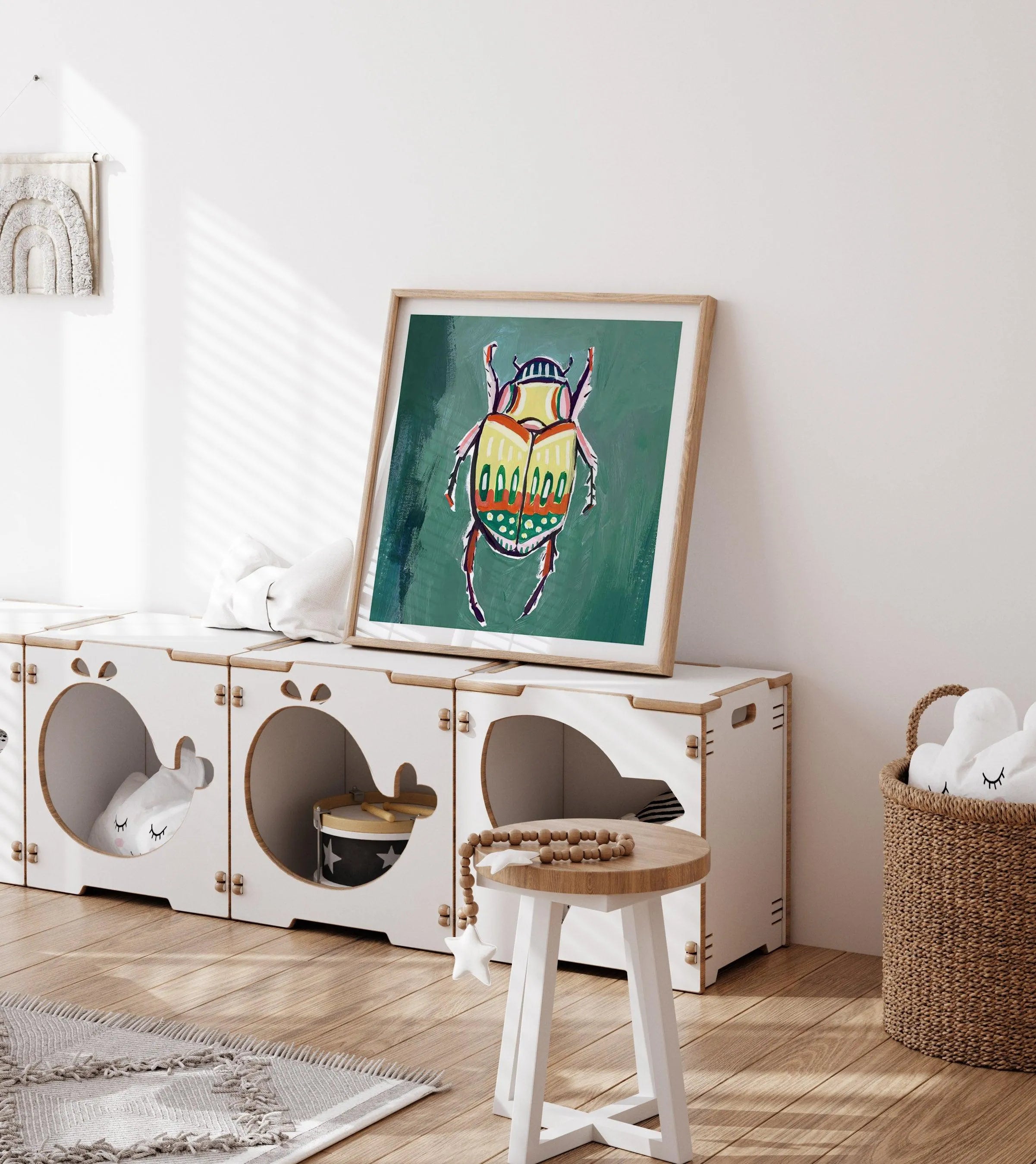 Bug's Life Art Print from Olive et Oriel where you can shop wallpaper and artworks online
