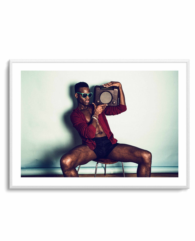 Soweto Red IV by Studio Buke | Art Print from Olive et Oriel where you can shop wallpaper and artworks online