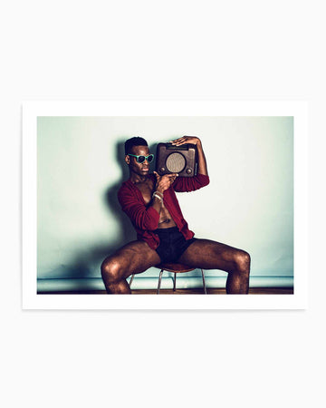 Soweto Red IV by Studio Buke | Art Print from Olive et Oriel where you can shop wallpaper and artworks online