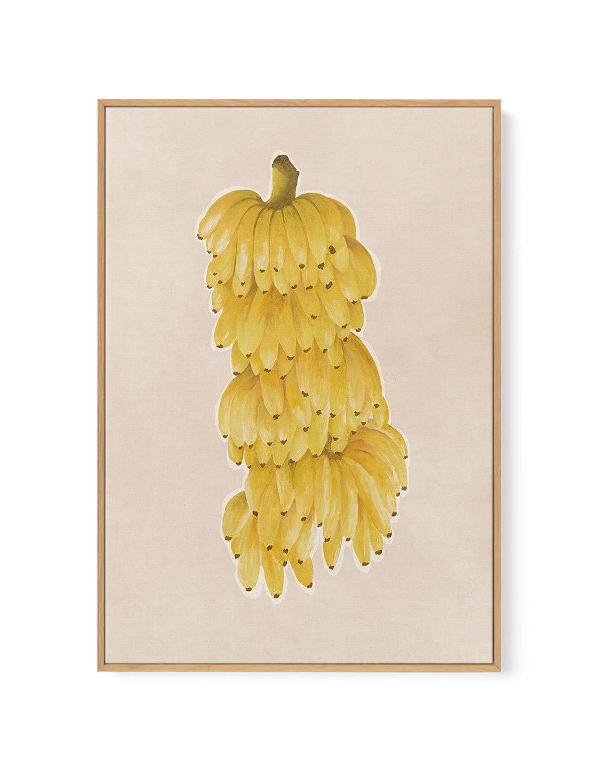 Bunch of Bananas | Framed Canvas Art Print from Olive et Oriel where you can shop wallpaper and artworks online