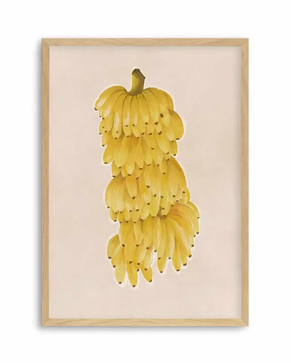 Bunch of Bananas Art Print from Olive et Oriel where you can shop wallpaper and artworks online