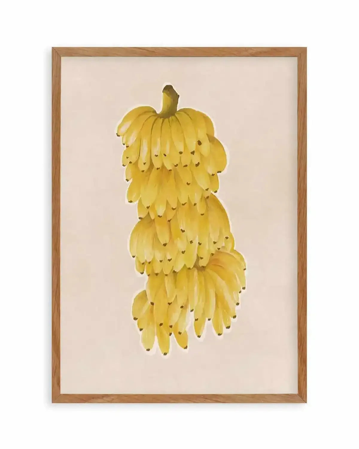 Bunch of Bananas Art Print from Olive et Oriel where you can shop wallpaper and artworks online