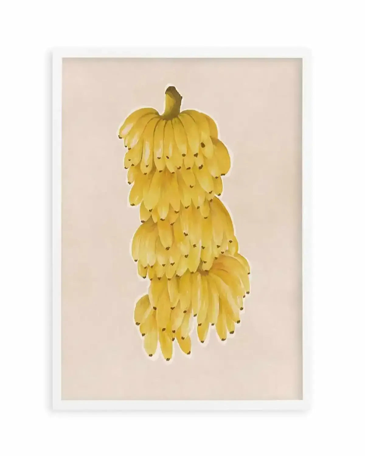 Bunch of Bananas Art Print from Olive et Oriel where you can shop wallpaper and artworks online