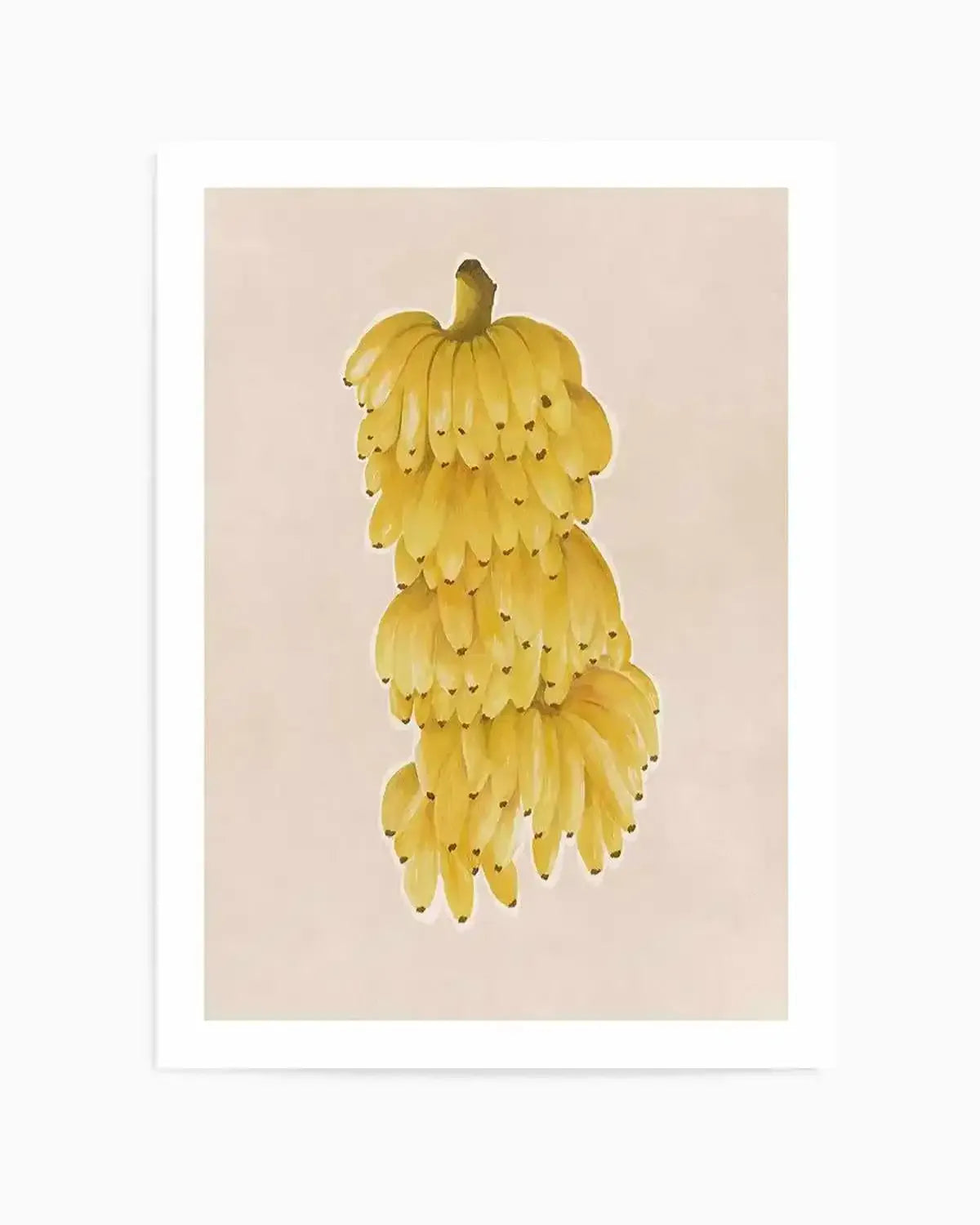 Bunch of Bananas Art Print from Olive et Oriel where you can shop wallpaper and artworks online