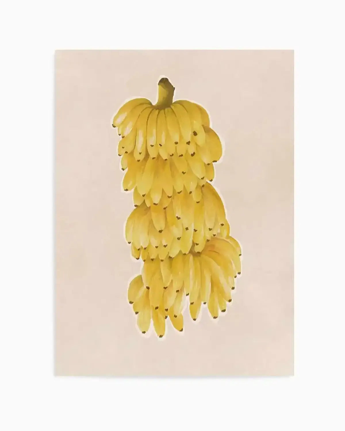 Bunch of Bananas Art Print from Olive et Oriel where you can shop wallpaper and artworks online