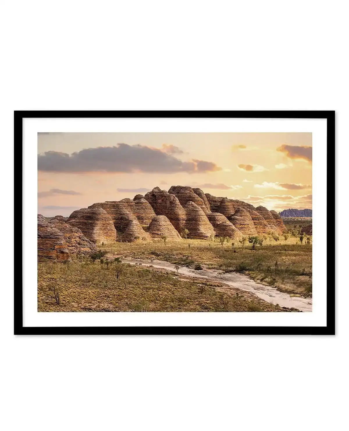 Bungle Bungle Range Art Print-PRINT-Olive et Oriel-Olive et Oriel-A5 | 5.8" x 8.3" | 14.8 x 21cm-Black-With White Border-Buy-Australian-Art-Prints-Online-with-Olive-et-Oriel-Your-Artwork-Specialists-Austrailia-Decorate-With-Coastal-Photo-Wall-Art-Prints-From-Our-Beach-House-Artwork-Collection-Fine-Poster-and-Framed-Artwork