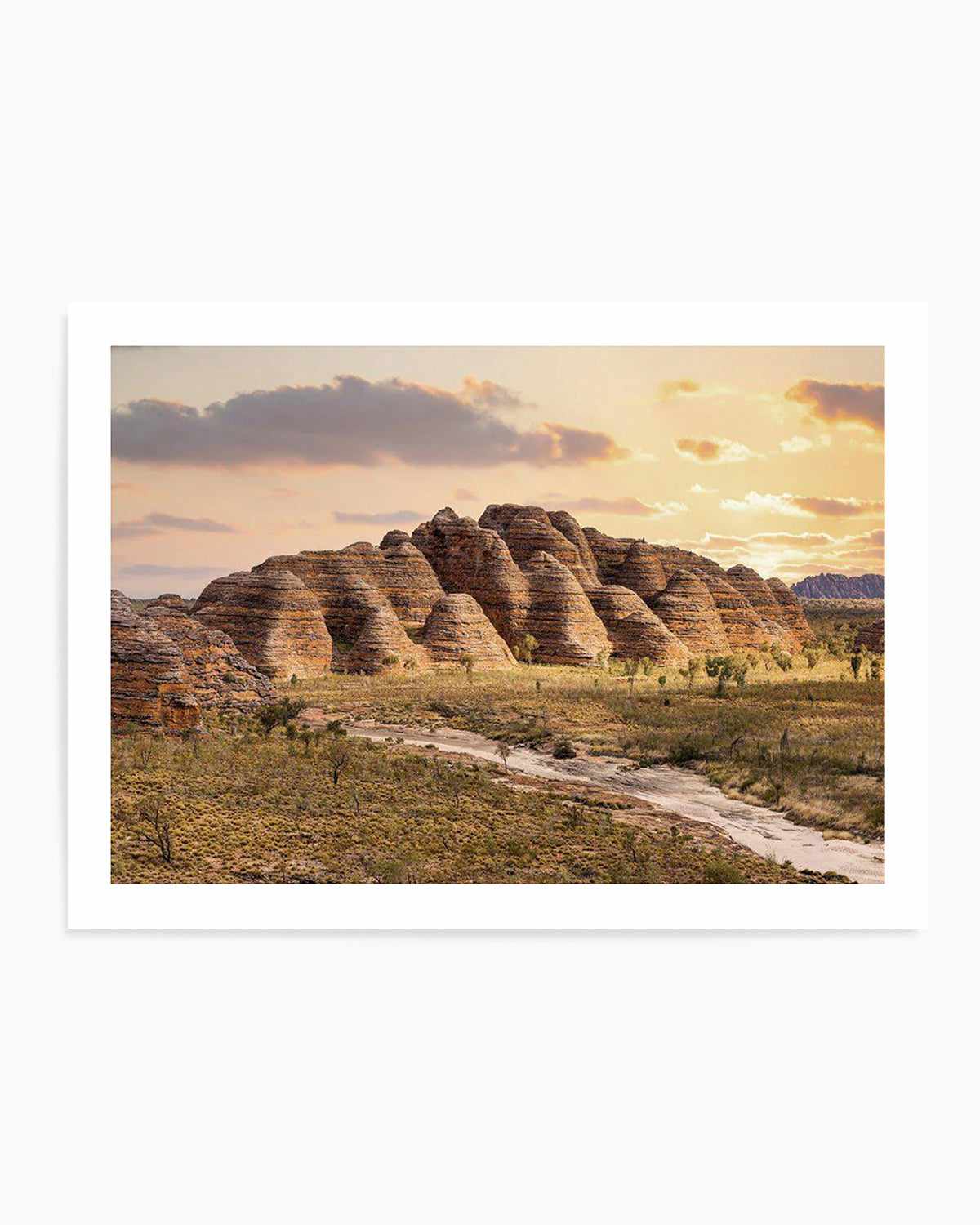 Bungle Bungle Range Art Print