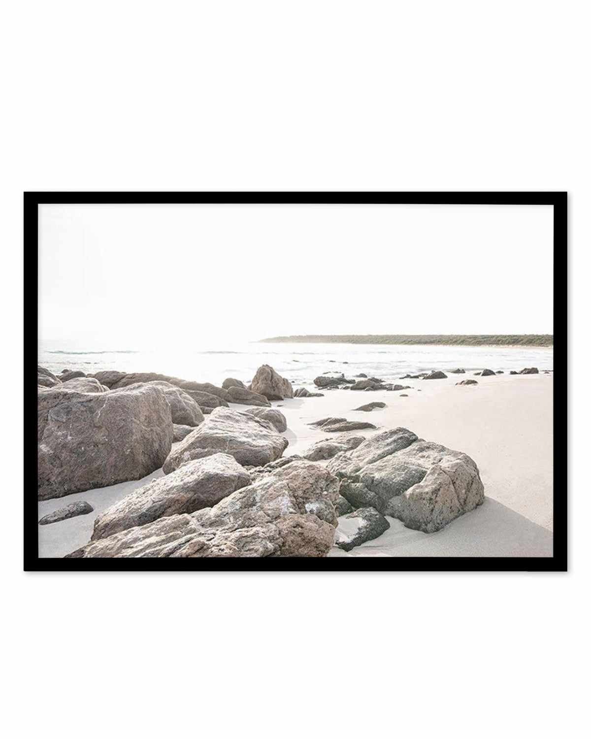 Bunker Bay Rocks I Art Print